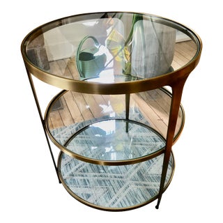 Worlds Away Side Table For Sale