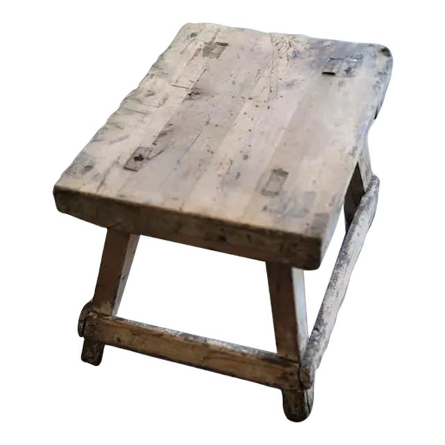 19th Century French Primitive Alpine Table For Sale