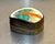 Chinese Chinese Silverplate Hand-Painted Ceramic Trinket Box For Sale - Image 3 of 4