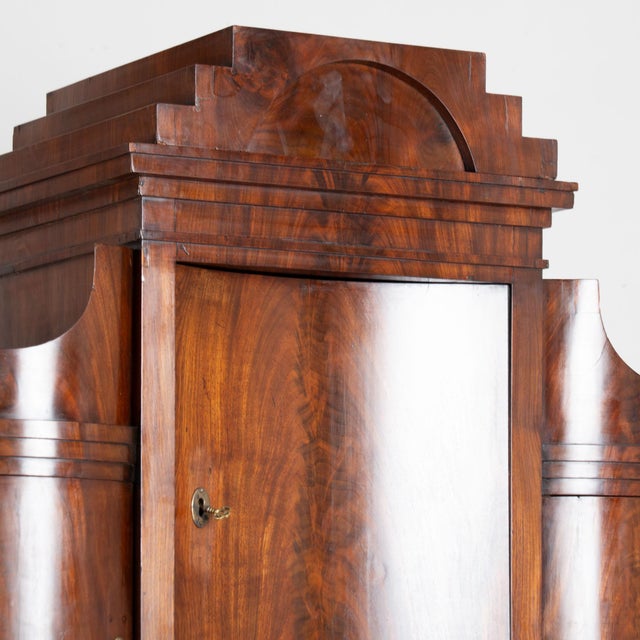 Early 19th Century 19th Century Danish Mahogany Tall Secretary Bureau For Sale - Image 5 of 13