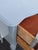 1960s French Shabby Chic Serpentine Painted Gray Nightstand Side End Table 6635 For Sale - Image 5 of 15