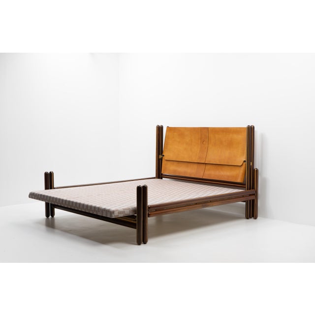 Carlo Scarpa for Simon Gavina, Toledo Double Bed, 1970s Double bed designed by Carlo Scarpa and produced by Simon Gavina...