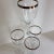 Vintage Crystal Gold Banded Rim Water Glasses - Set of 4 For Sale - Image 11 of 13
