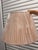 2020s Fermoie 24" Gathered Berwyn Lampshade in Light Pink ( Peach) Rabanna For Sale - Image 5 of 6