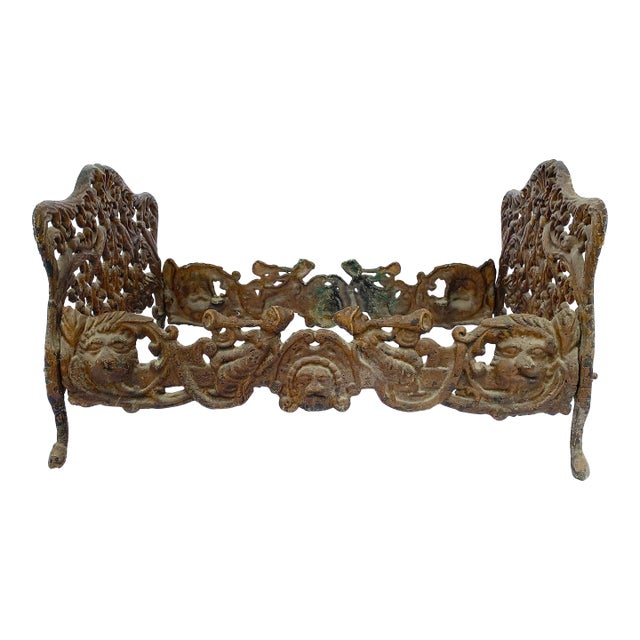 Antique 1800s Victorian Iron Doll/Pet Bed Frame For Sale