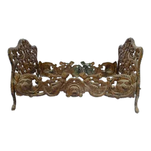 Antique 1800s Victorian Iron Doll/Pet Bed Frame