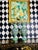 Pair Signed J. Leonardo Portuguese Hand-Painted Reticulated Ceramic Ewers, 15" For Sale - Image 11 of 17