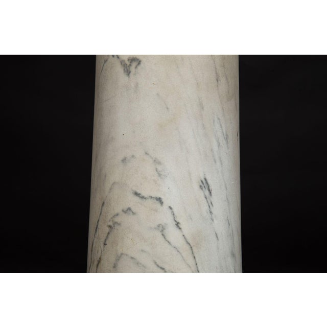 Italian Grand Tour Antique Marble Column Pedestal, Late 19th Century For Sale - Image 10 of 18
