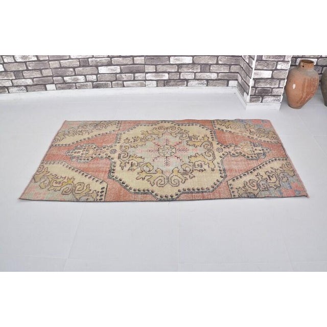 Turkish Handmade Oushak Anatolian Carpet For Sale - Image 3 of 10