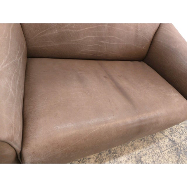 Set of DS 47 2-Seater Sofas in Brown Leather from de Sede For Sale - Image 12 of 15