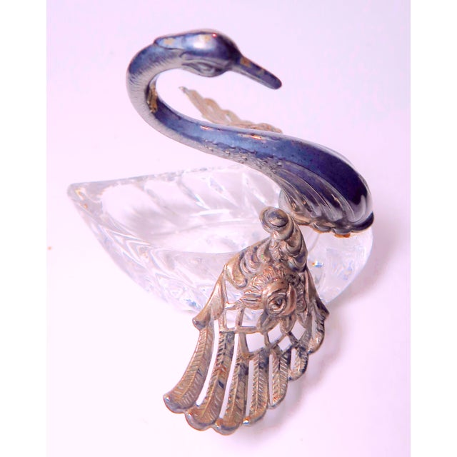 Sterling Silver and Crystal Ring Box or Trinket Box. Very Elegant Presentation. For Sale - Image 15 of 15