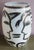 This hand-painted vase by the late Ulrica Hydman Vallien for Kosta Boda is a unique piece from the Caramba series....