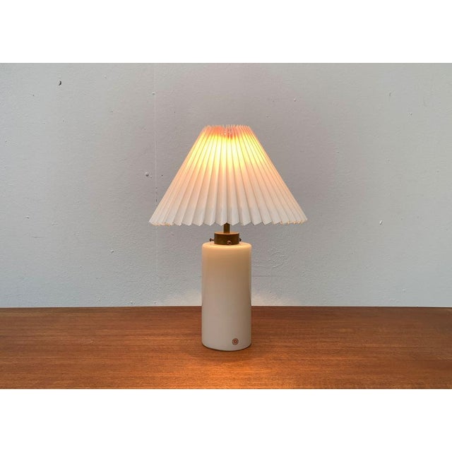 Metal Mid-Century Glass Table Lamp from Odreco, 1960s For Sale - Image 7 of 18