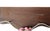 Vintage Wooden Wall Shelf With Brass Railing For Sale - Image 12 of 14