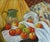 Mid-Century Modern 'Gathered Harvest' Vintage Original Swedish Still Life Oil Painting, Framed For Sale - Image 9 of 13