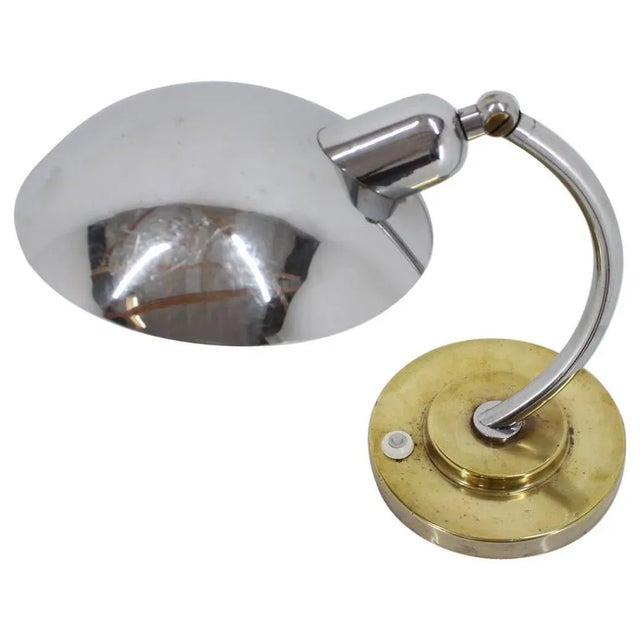 Mid-Century Metal Table Lamp, 1950s For Sale - Image 12 of 12