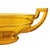 Glass Antique Art Deco Fruit Bowl in Amber Glass from Val Saint Lambert, 1930s For Sale - Image 7 of 9