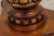 Gorgeous Burl Wood Inlaid Round Accent Table For Sale - Image 13 of 16