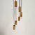 Mid-Century Modern Wooden Cascade Pendant Lamp from Temde Leuchten, Switzerland, 1970s For Sale - Image 3 of 8