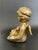 Late 20th Century Vintage Gold Sitting Cherub With Lyre Harp For Sale - Image 5 of 10