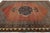 Textile Antique Bidjar Style Wool Rug in Terracotta & Indigo, Hand-Knotted Medallion For Sale - Image 7 of 12