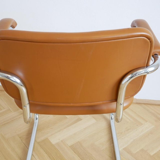 Cantilever Chair in Viennese Wickerwork by Marcel Breuer for Gavina, 1960s For Sale - Image 9 of 11