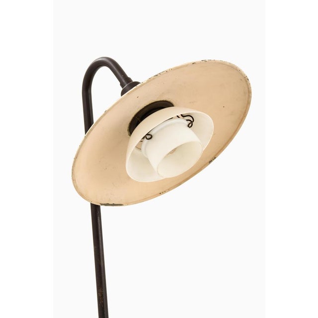 1930s Floor Lamp in Brass, Glass, and Znic from Poul Henningsen, 1930s For Sale - Image 5 of 10