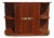 Small Art Deco Walnut Bookcase, 1940s For Sale