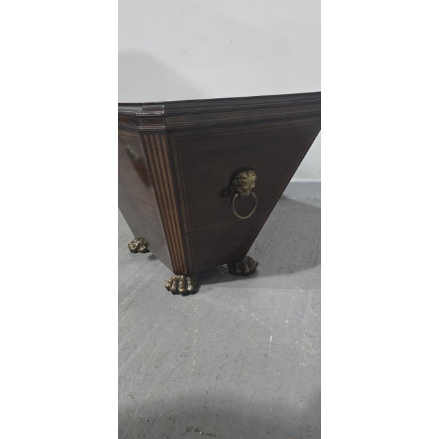 Inlaid Mahogany Wine Cooler by Edwards & Roberts For Sale - Image 5 of 18