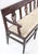 Antique Neoclassical Carved Lyre-Back Hall Bench With Rush Seat | Five-Seat Dining or Entry Bench For Sale - Image 11 of 12