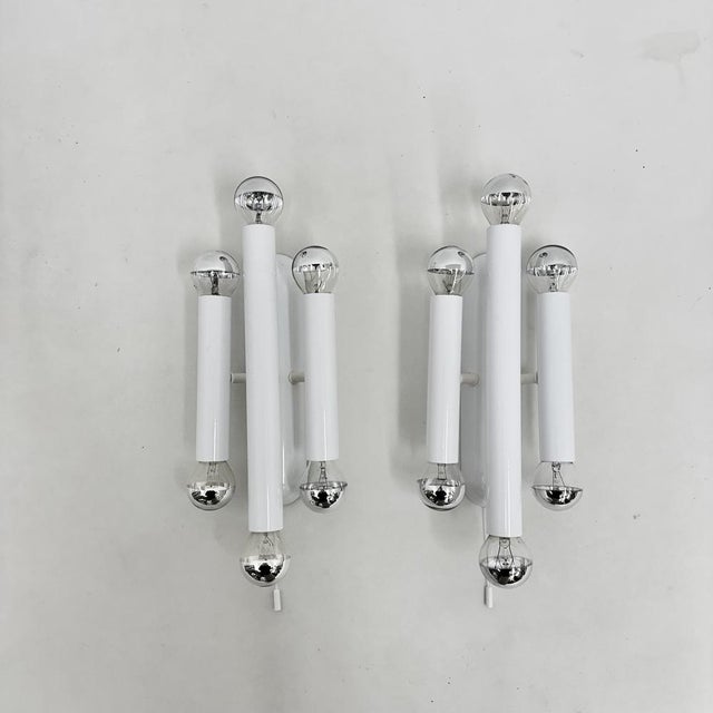 Wall Lamps from Hustadt Leuchten, 1970s, Set of 2 For Sale - Image 12 of 18