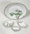1920s Flora Danica Porcelain Set by Bing & Grøndahl, Denmark, 1920s, Set of 4 For Sale - Image 5 of 12