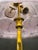 Art Nouveau French Brass, Marble and Opaline Glass Table Lamp, 1920s For Sale - Image 9 of 12