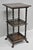 Antique American Empire Mahogany Carved Paw Foot 3 Tier Plant Stand Side Table For Sale - Image 15 of 15
