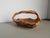 Vintage Brutalist French Hand Carved Wood Basket Bowl Organic Centerpiece, 1950 For Sale - Image 9 of 10