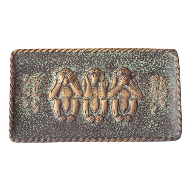 Art Deco Bronze Pocket Tray by Max Le Verrier, France, 1930s For Sale