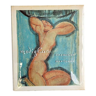 1969 1st Edition, "Modigliani: Drawings and Sketches", Franco Russoli For Sale