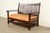 Mission L. & J. G. Stickley Antique Mission Arts & Crafts Onondaga Mahogany Bench or Settle Sofa, Circa 1902 For Sale - Image 3 of 13