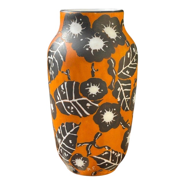 Porcelain Vase from Ateliers MF Sèvres For Sale