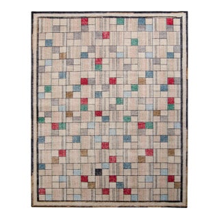 Rug & Kilim’s Broadway Rug in Cream, 6x9 For Sale