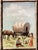 Sky Blue Vintage Oil Painting - Visions of America For Sale - Image 8 of 10