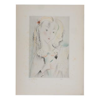Mily Possoz, The Illustrator, Original Signed Engraving For Sale