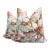 Impressionist Floral Linen Pillows - A Pair For Sale