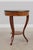Baker Walnut Round Two-Tier Neoclassical Occasional Table For Sale - Image 16 of 17
