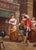 Pair of 19th Century French Tavern Genre Scene Oil Paintings Signed H. Jonas For Sale - Image 15 of 16