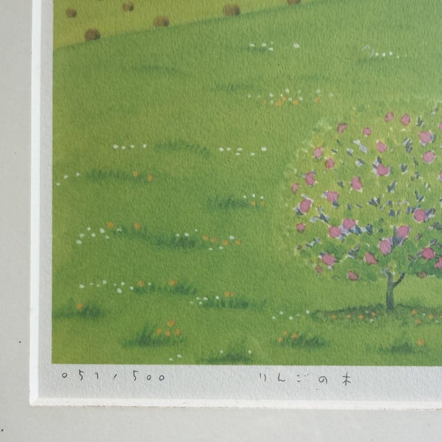 Harumi Kurinoki, Apple Tree, 2000s, Giclée Print, Framed For Sale - Image 4 of 11