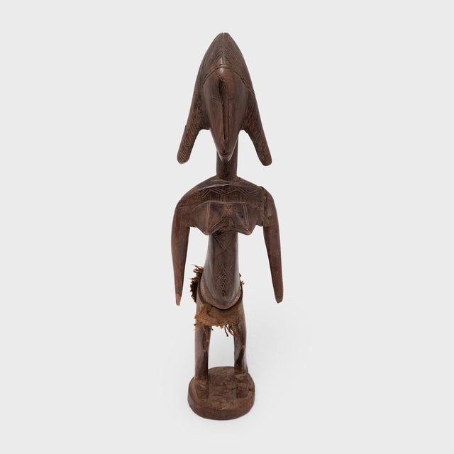 Mid 20th Century Antique African Bambara Female Nyeloni Figure For Sale - Image 5 of 7