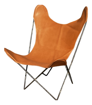 Leather Butterfly Chair from Airborne, 1950s