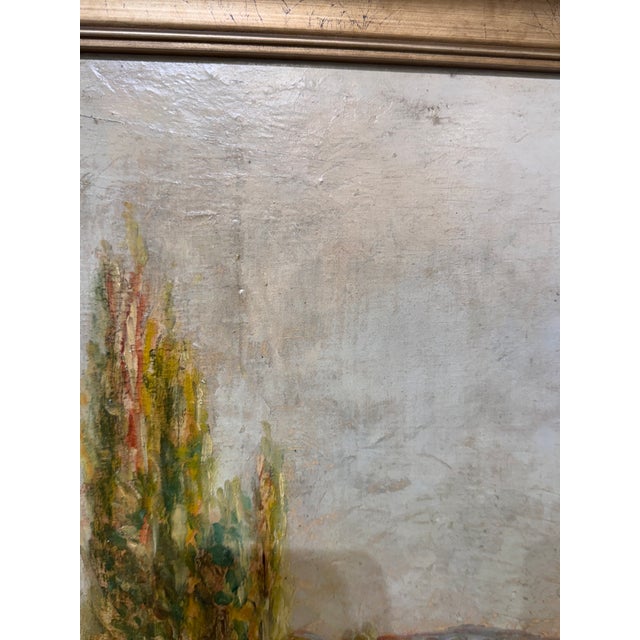 20th Century Oil on Canvas For Sale - Image 9 of 10
