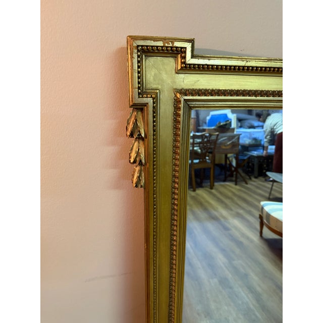 Large Gilt Painted Mirror For Sale - Image 4 of 8